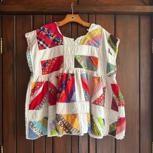Maya Meyer custom handmade quilt top/mini dress